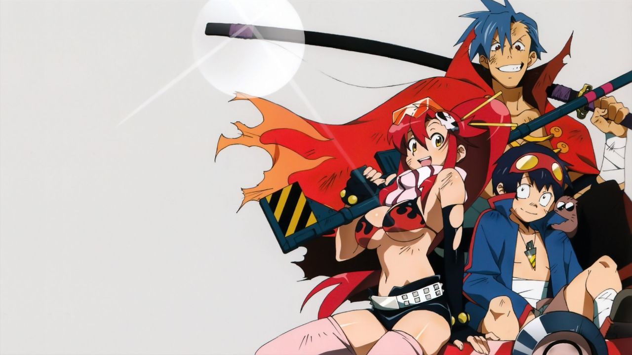 Yoko Simon Kamina Boota Gurren Lagann anime characters