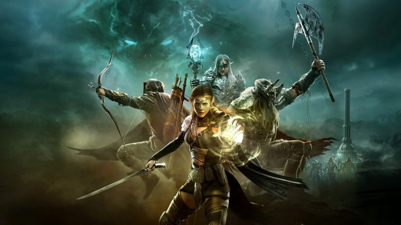 Group of fantasy heroes from The Elder Scrolls Online