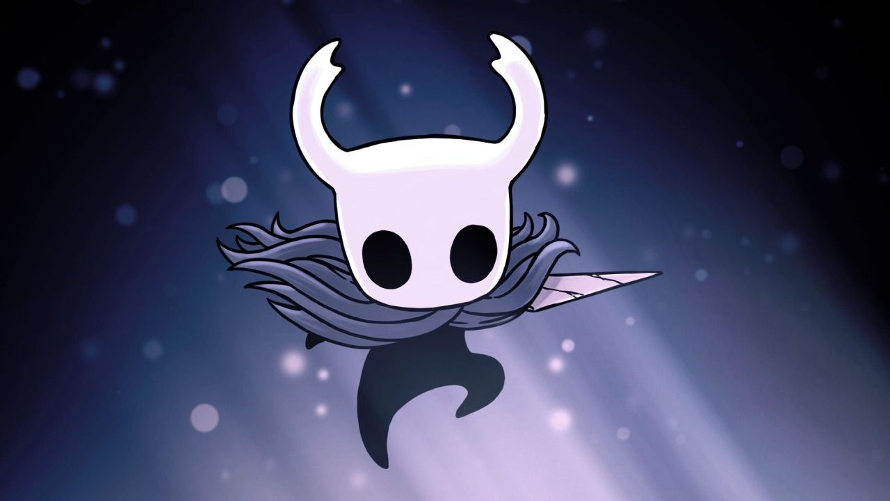 The Knight from Hollow Knight with nail
