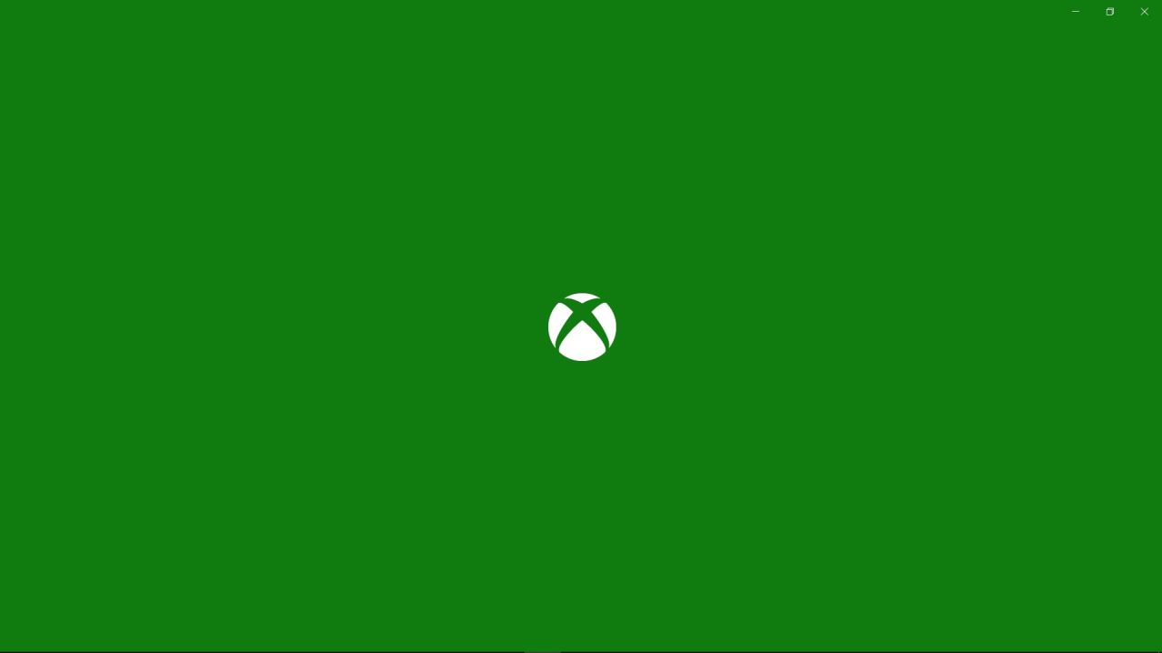 White Xbox logo on a green background