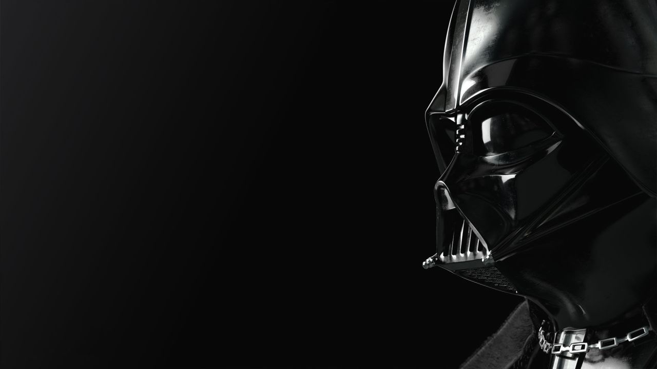 Darth Vader helmet profile view