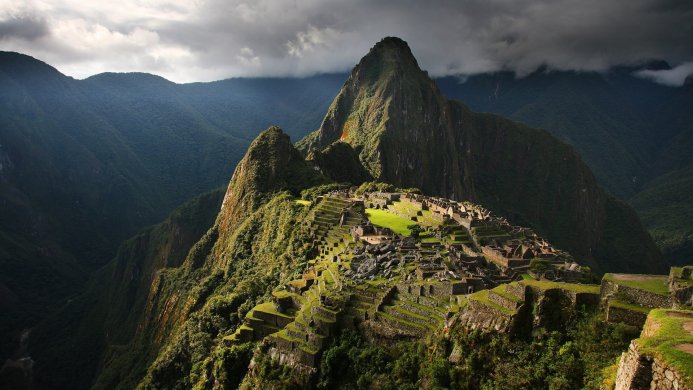 Machu Picchu, ancient Inca city in the Andes mountains, Peru