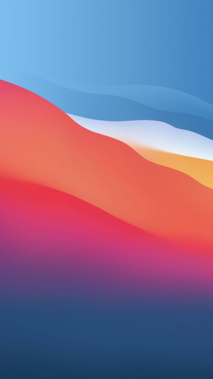 Abstract background with blue, red, orange, white and purple gradients