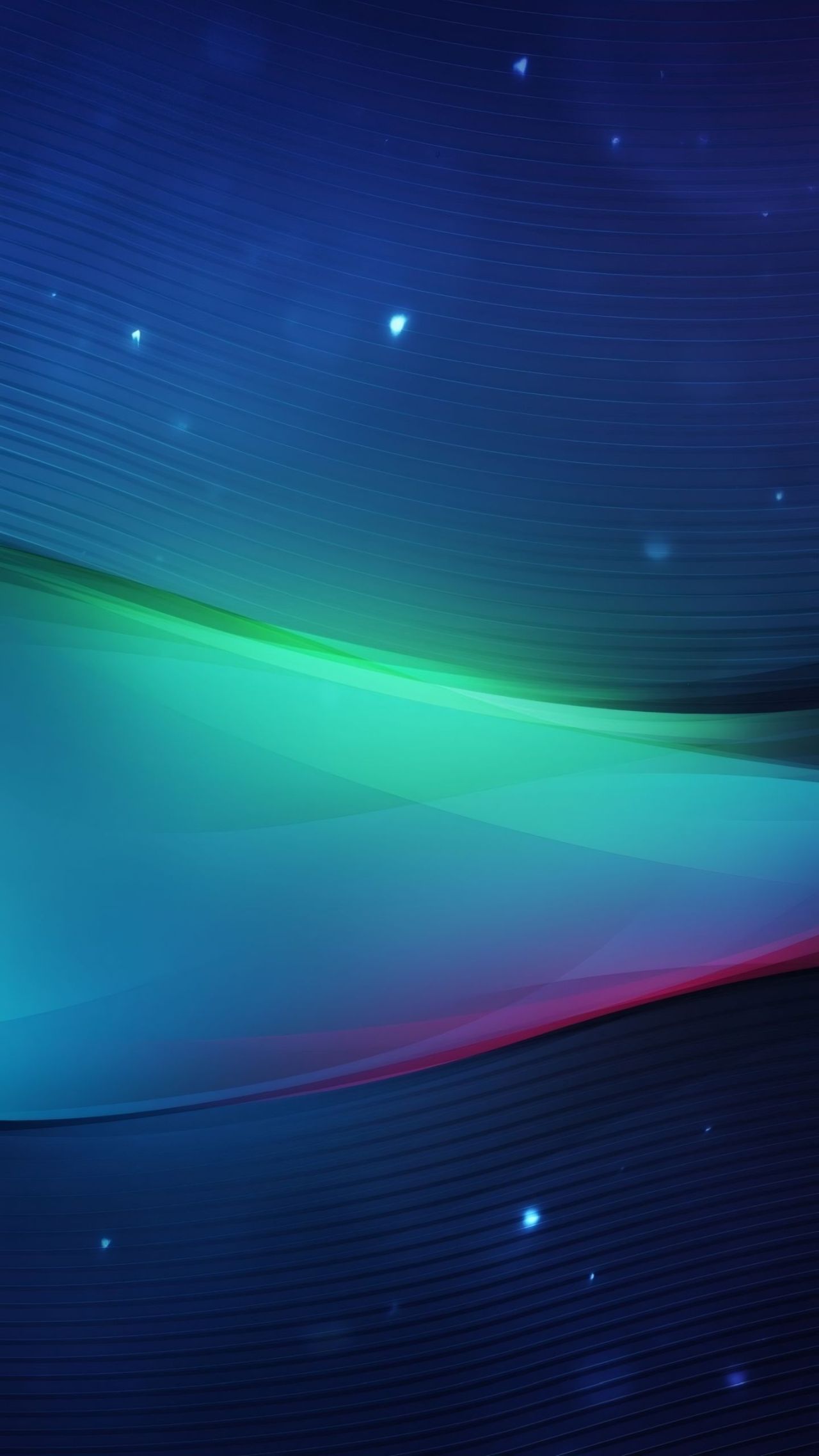 Abstract blue green gradient background with lines