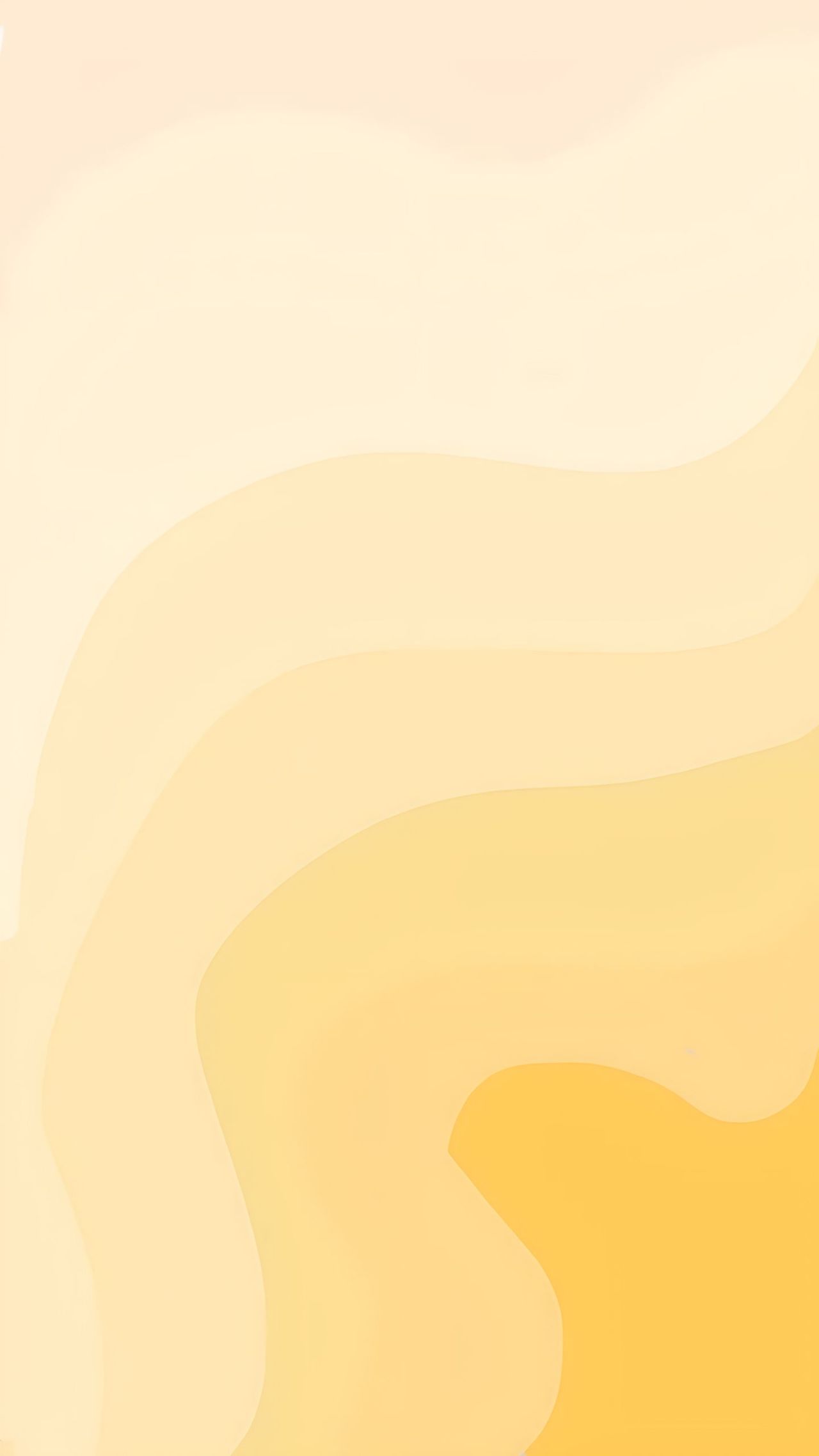 Warm gradient background with abstract layers