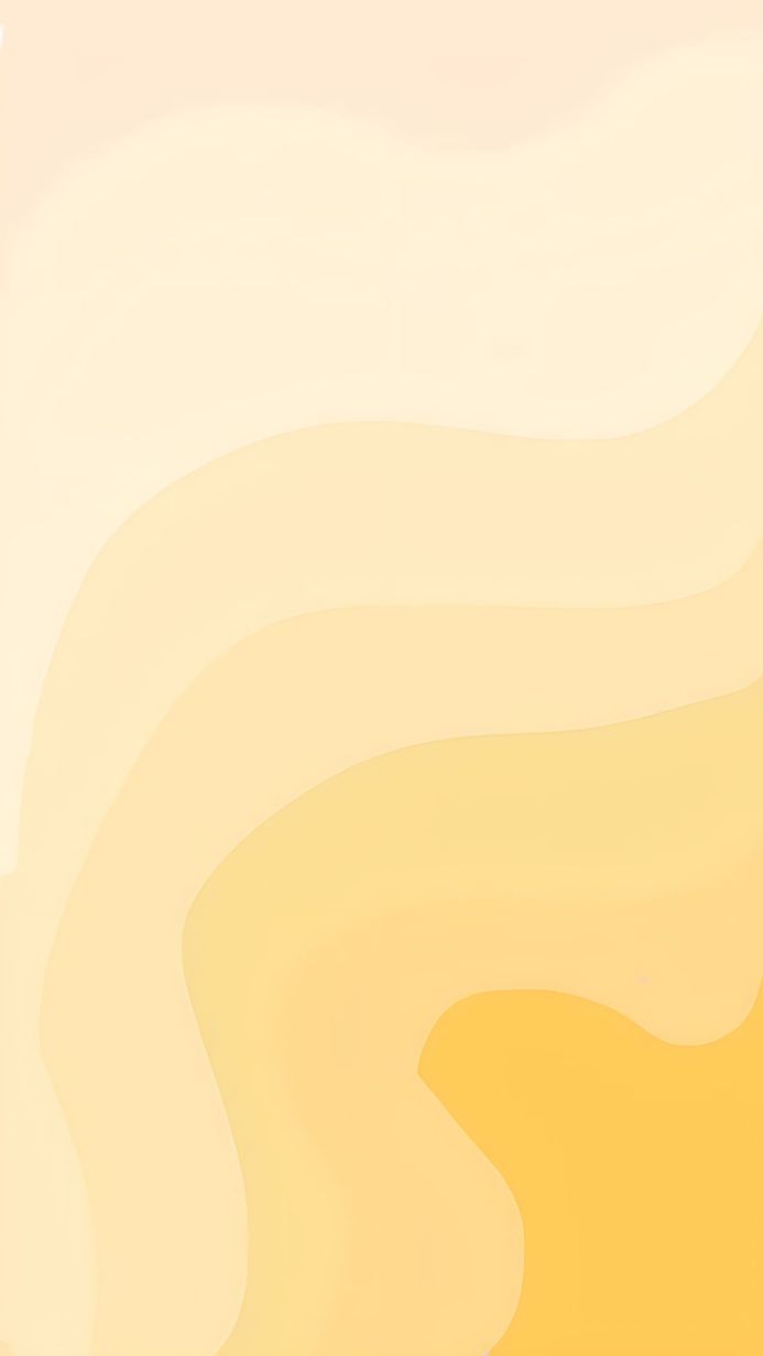 Abstract wavy gradient of yellow and beige colors