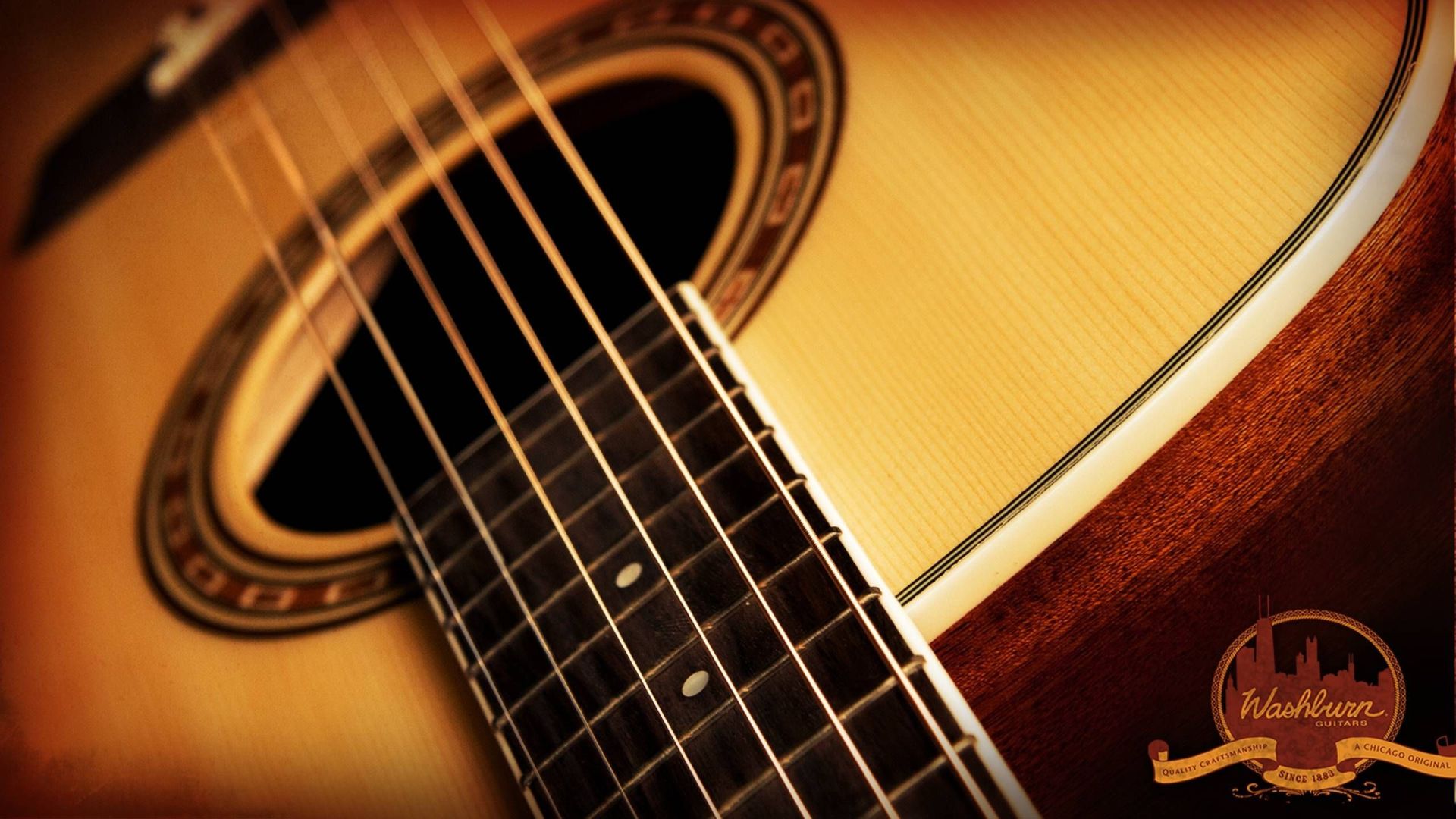 Acoustic Guitar strings, HD Wallpaper