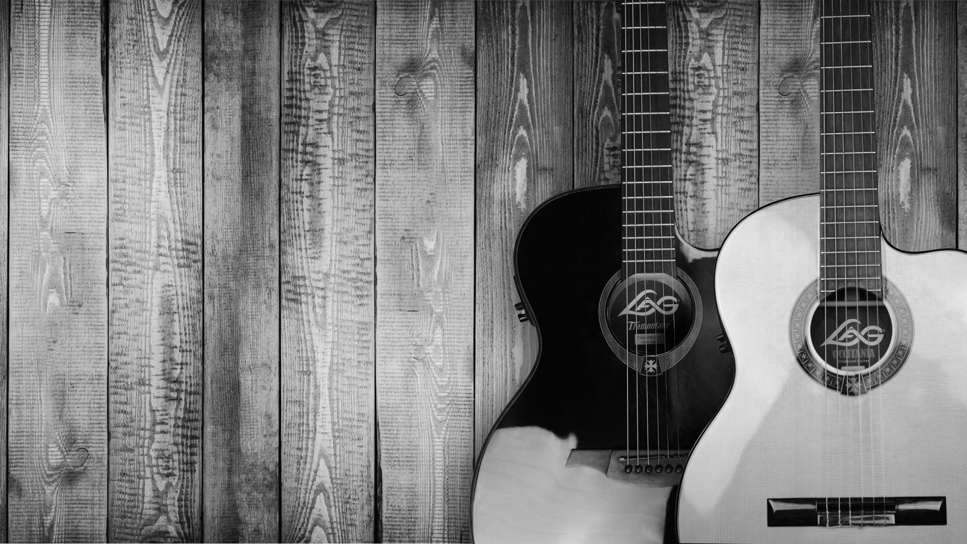 Acoustic Guitar, Background Wallpaper HD