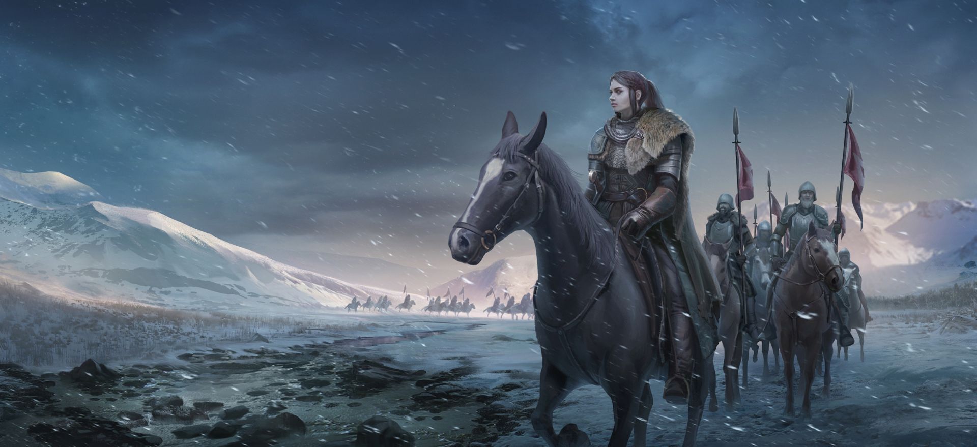 Game of Thrones winter art