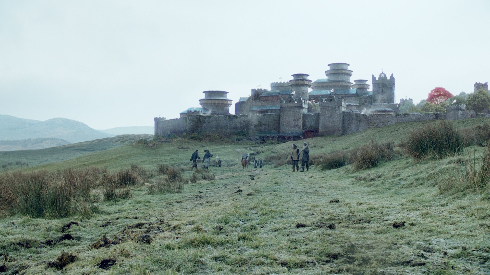 Game of Thrones landscape castle