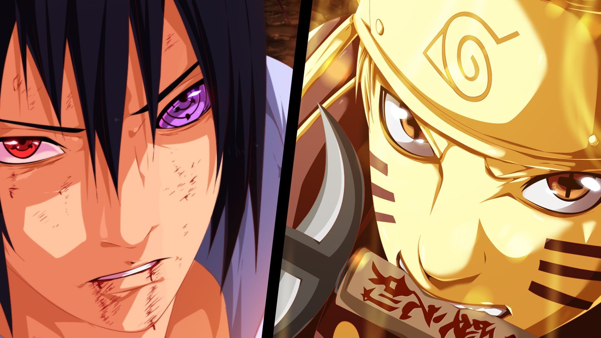 Naruto And Sasuke art, Wallpaper and Background