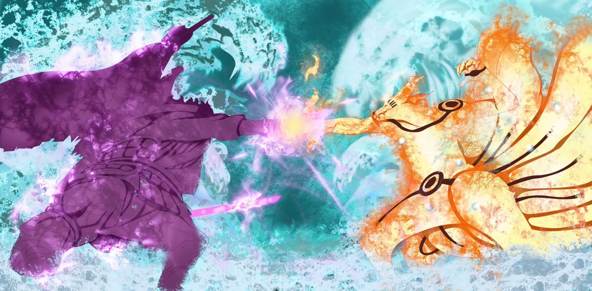 Naruto And Sasuke art, Picture
