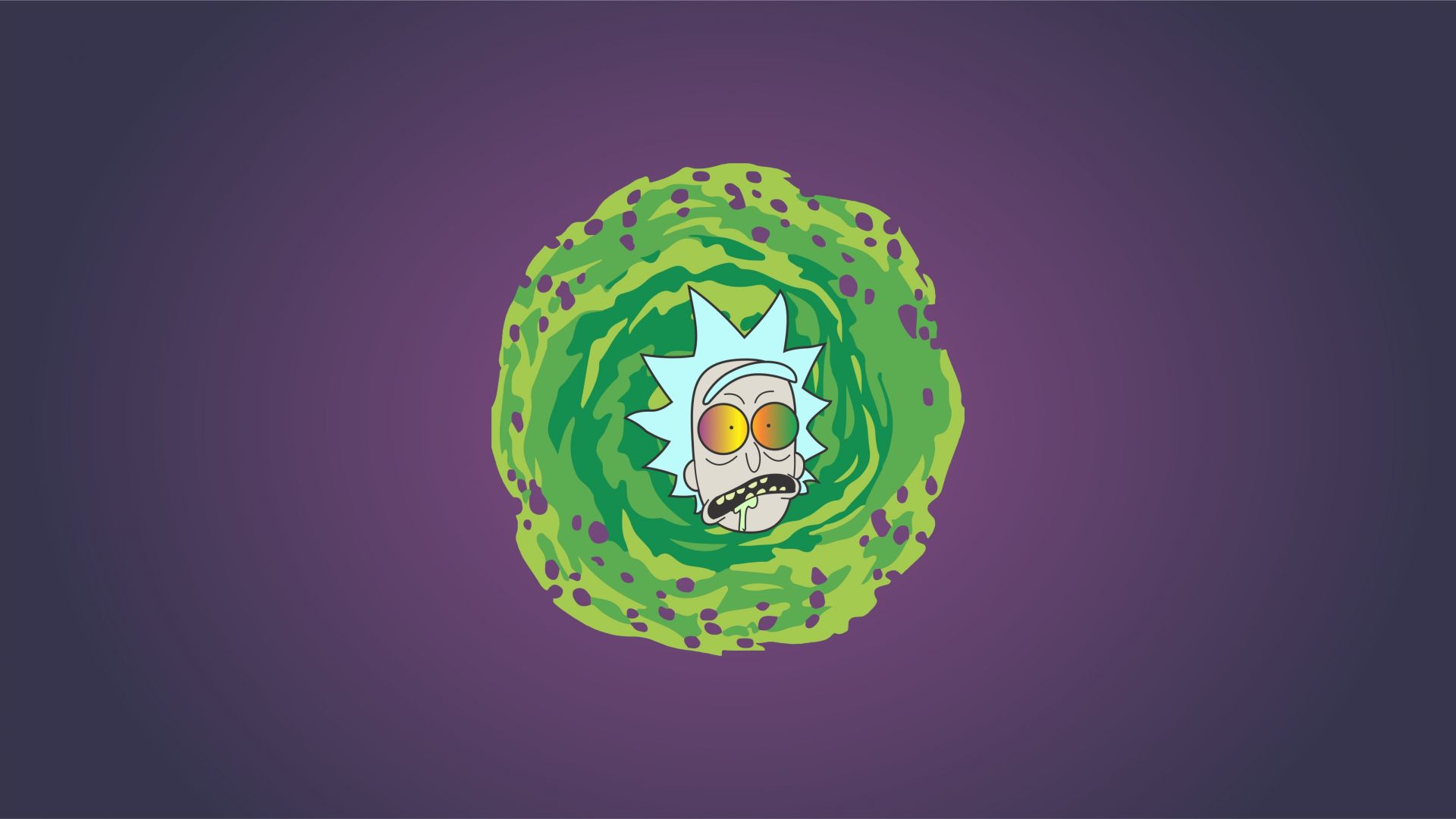 Rick and Morty Portal 8K Wallpaper #5.123