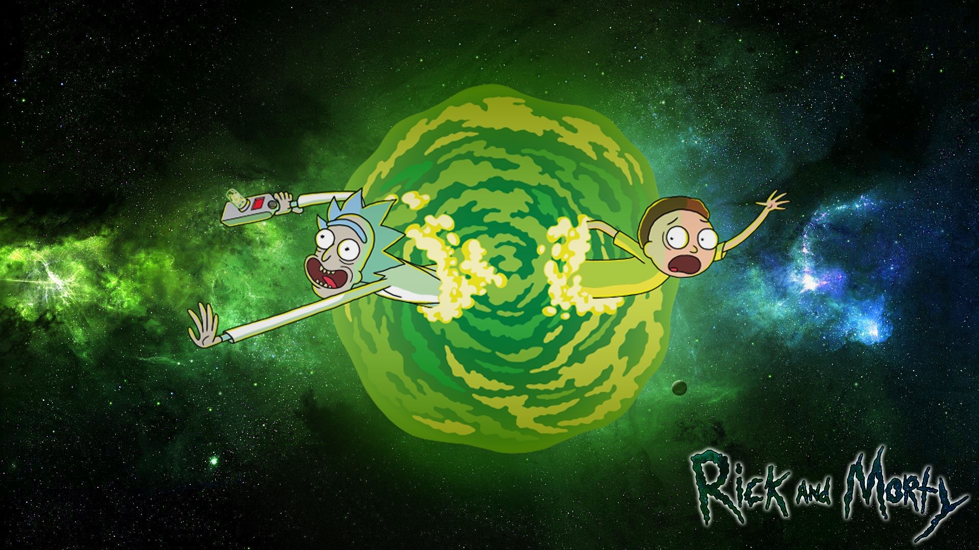 rick and morty video wallpaper