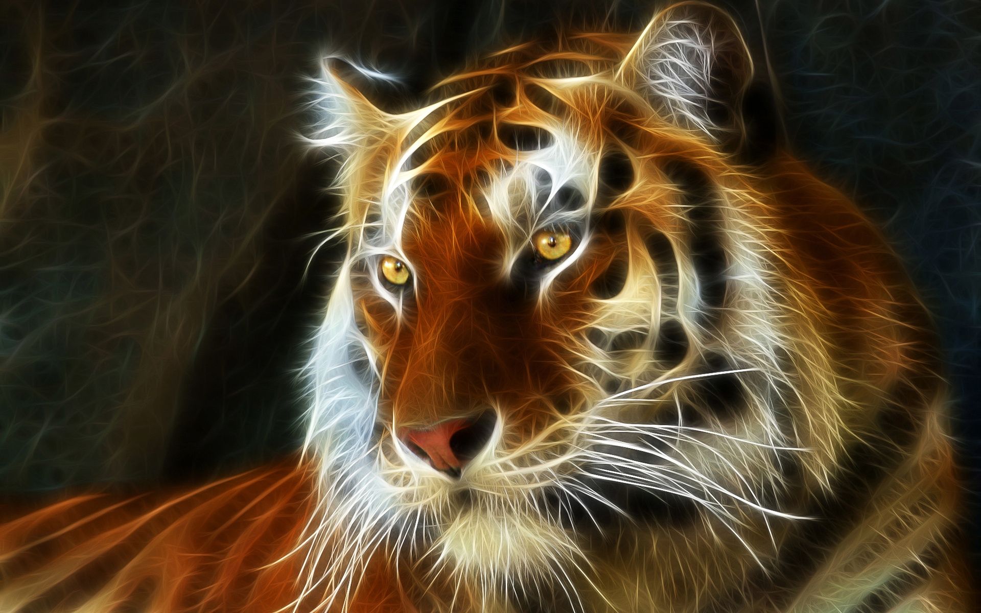 Tiger Art, Wallpaper