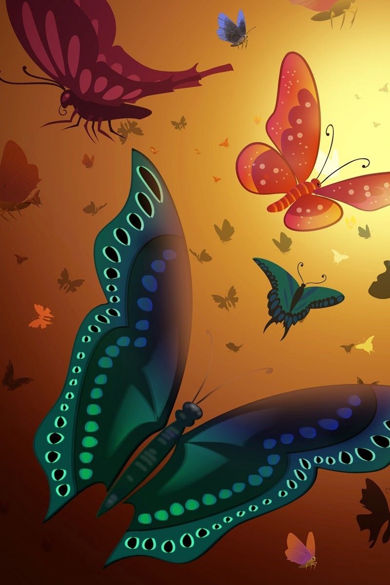 Butterfly good wallpaper for iPhone
