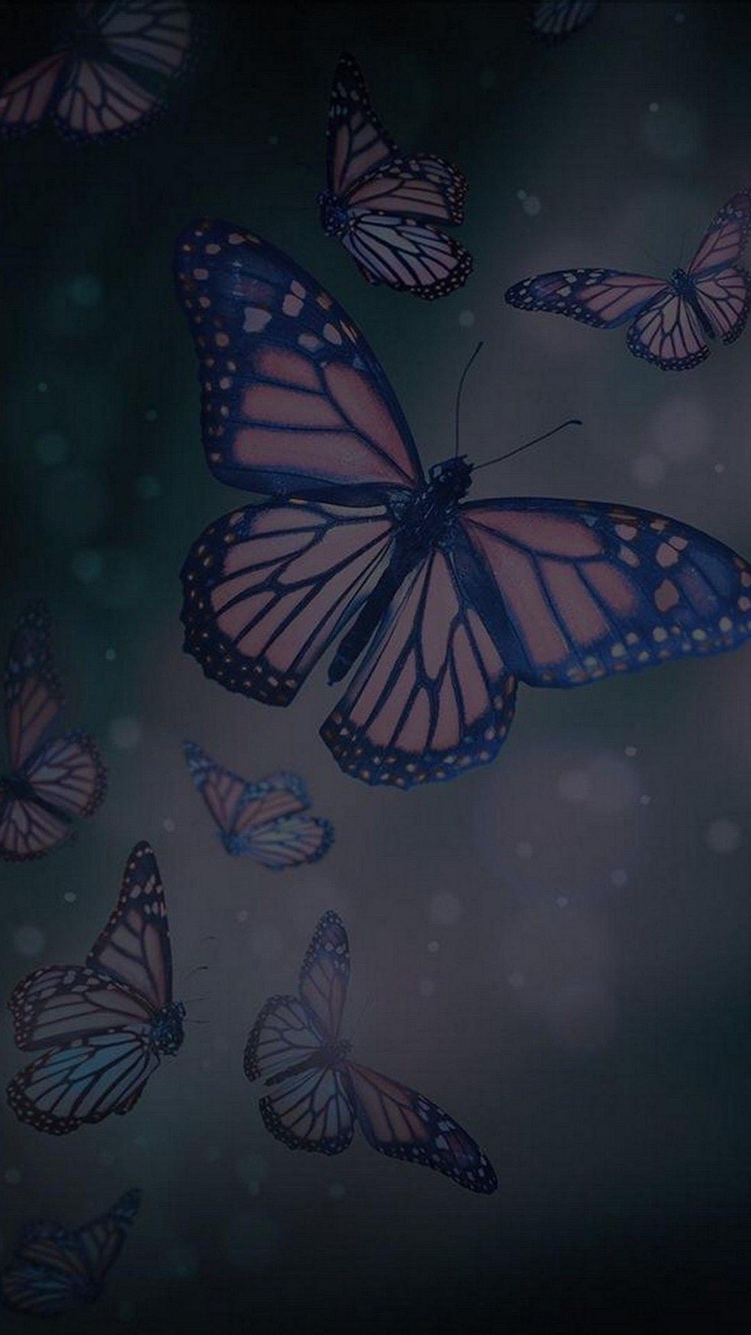 Butterfly iOS 10 wallpaper