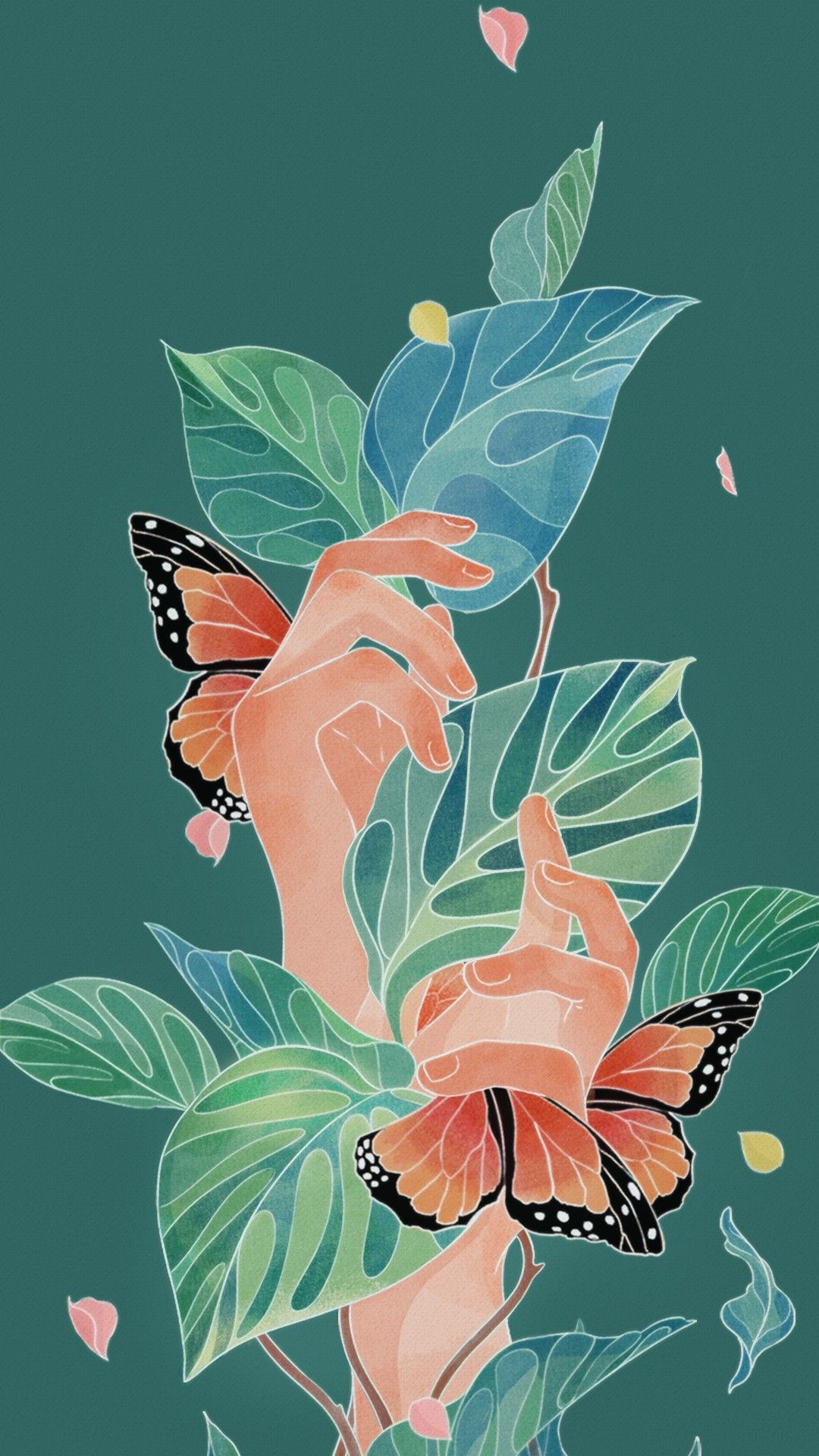 Butterfly wallpaper iPhone