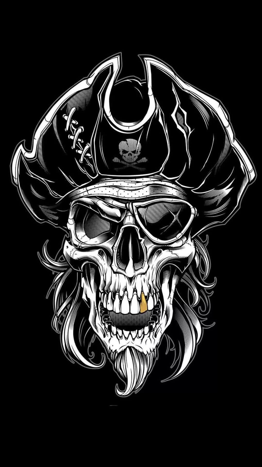 Cool Skull iPhone wallpaper size