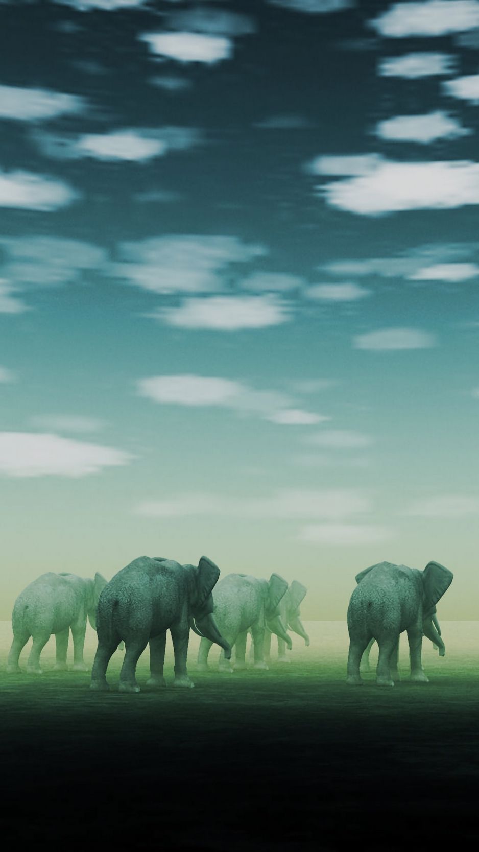 Elephant Apple iPhone wallpaper