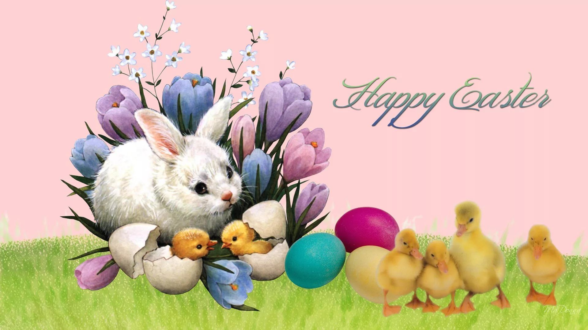 Happy Easter PC Wallpaper HD