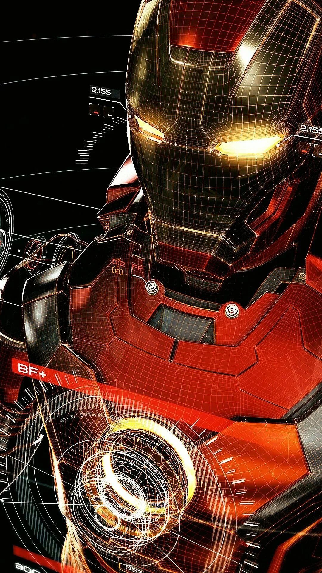 Iron Man D Samsung Galaxy s8 wallpaper