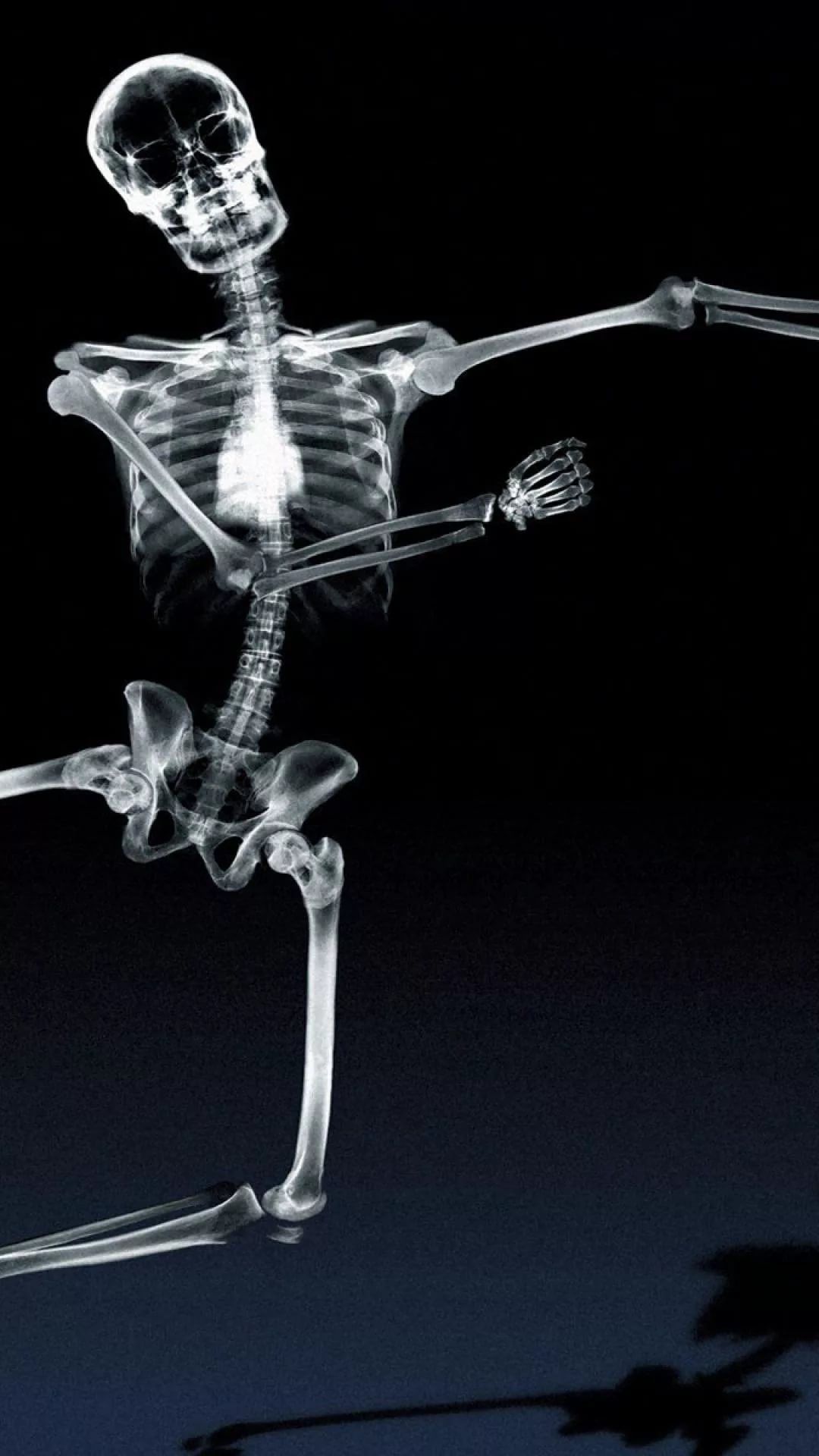 Skeleton iPhone xs wallpaper
