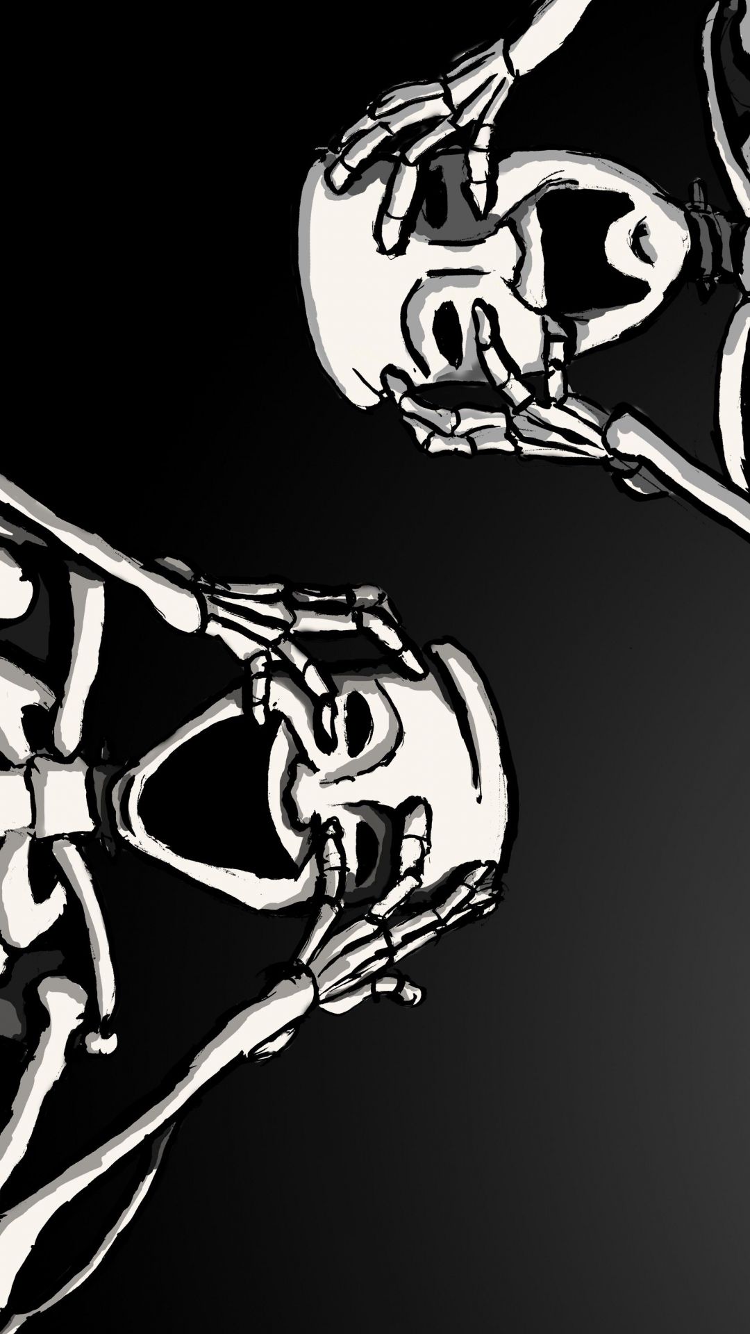 Skeleton iPhone 7 wallpaper