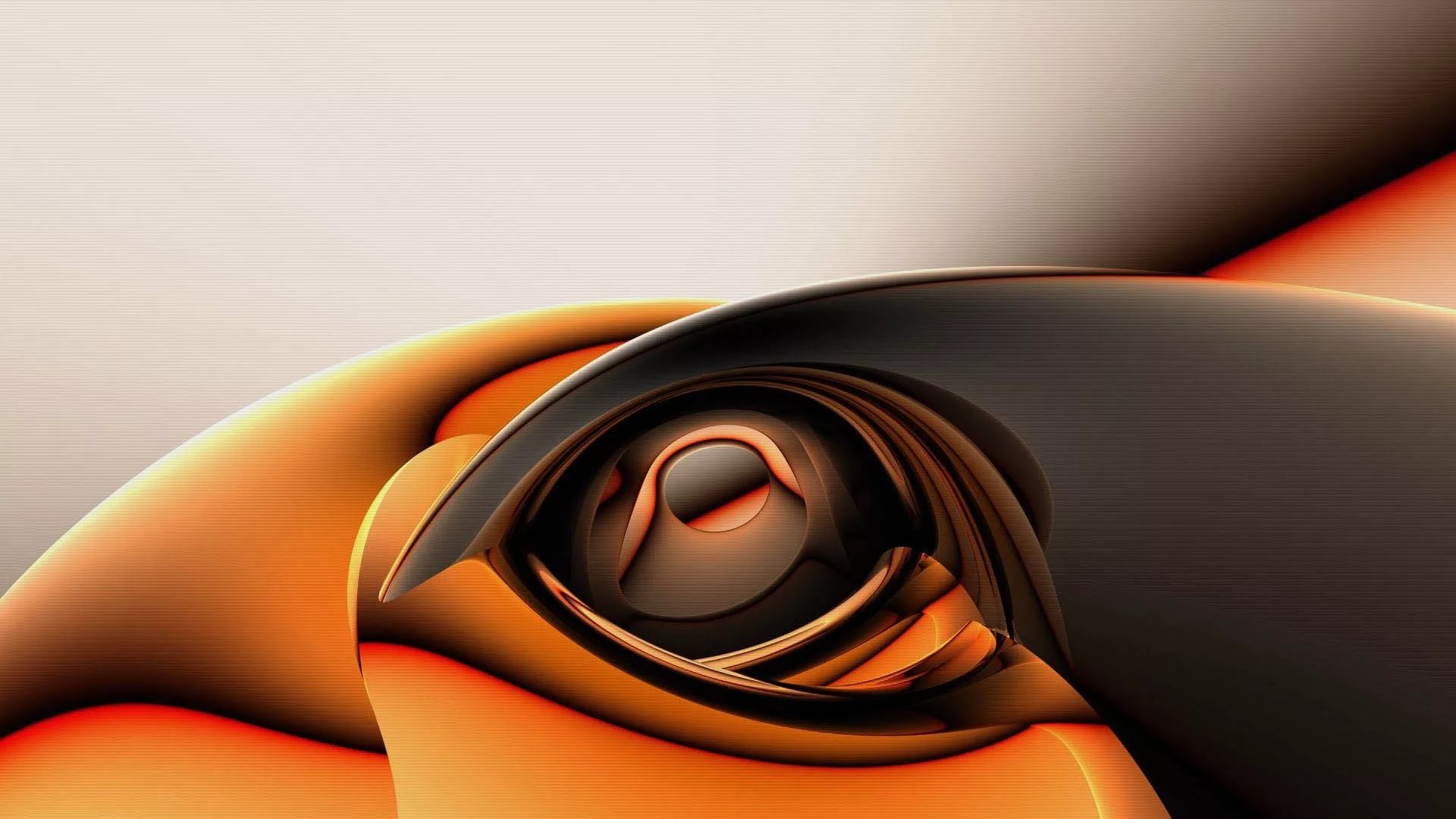 Black And Orange Background Wallpaper HD