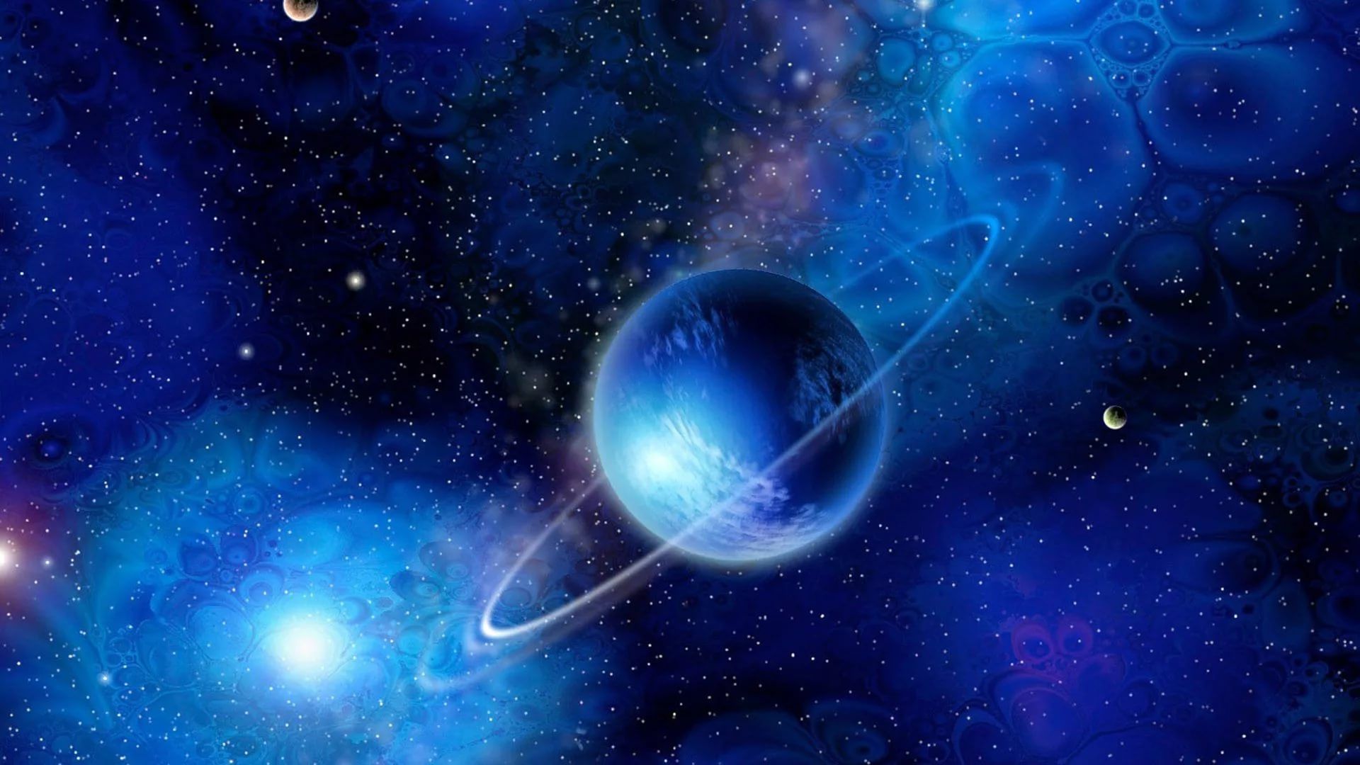 Blue Galaxy Wallpaper and Background
