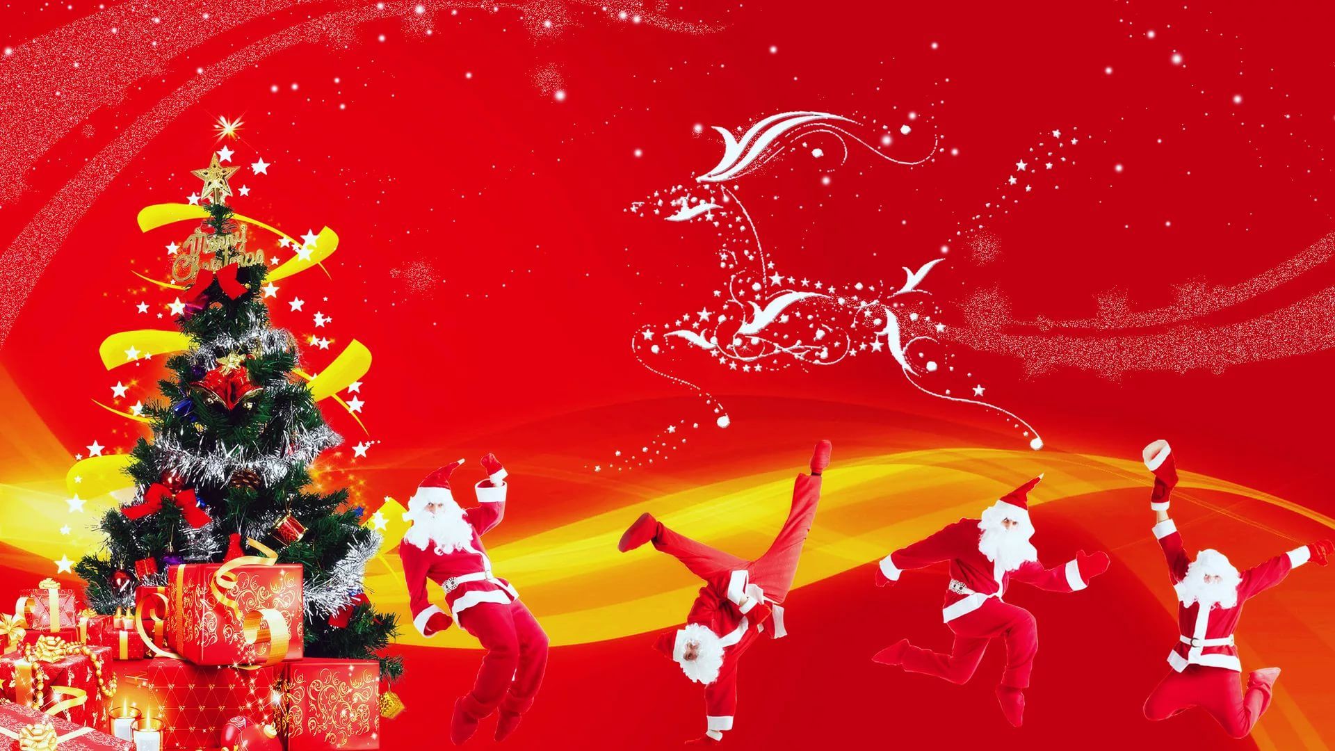 Funny Christmas Wallpaper and Background