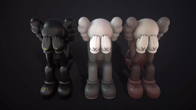 Kaws обои для айфон 4к