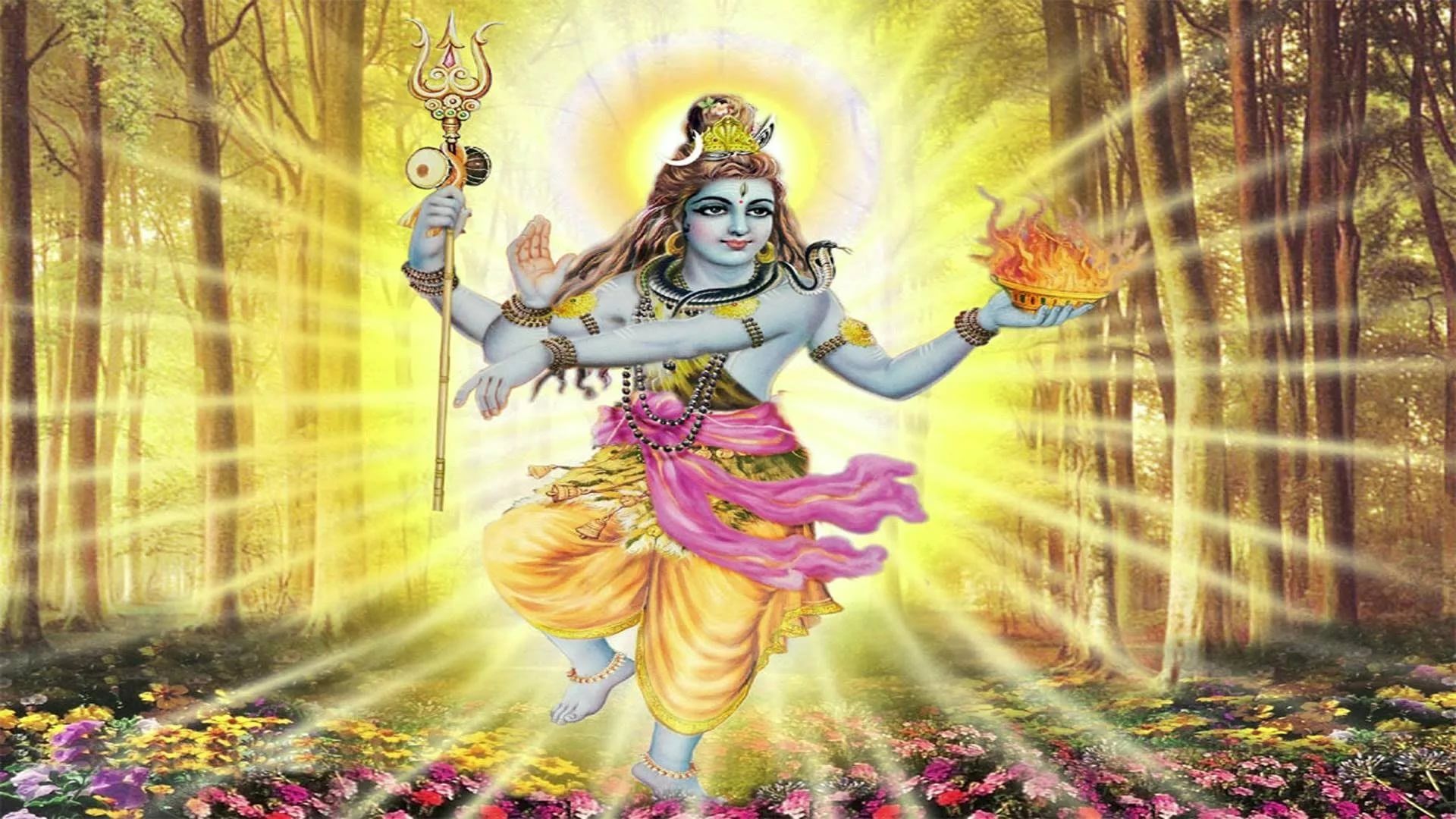 Lord Shiva Tandav Hd desktop wallpaper