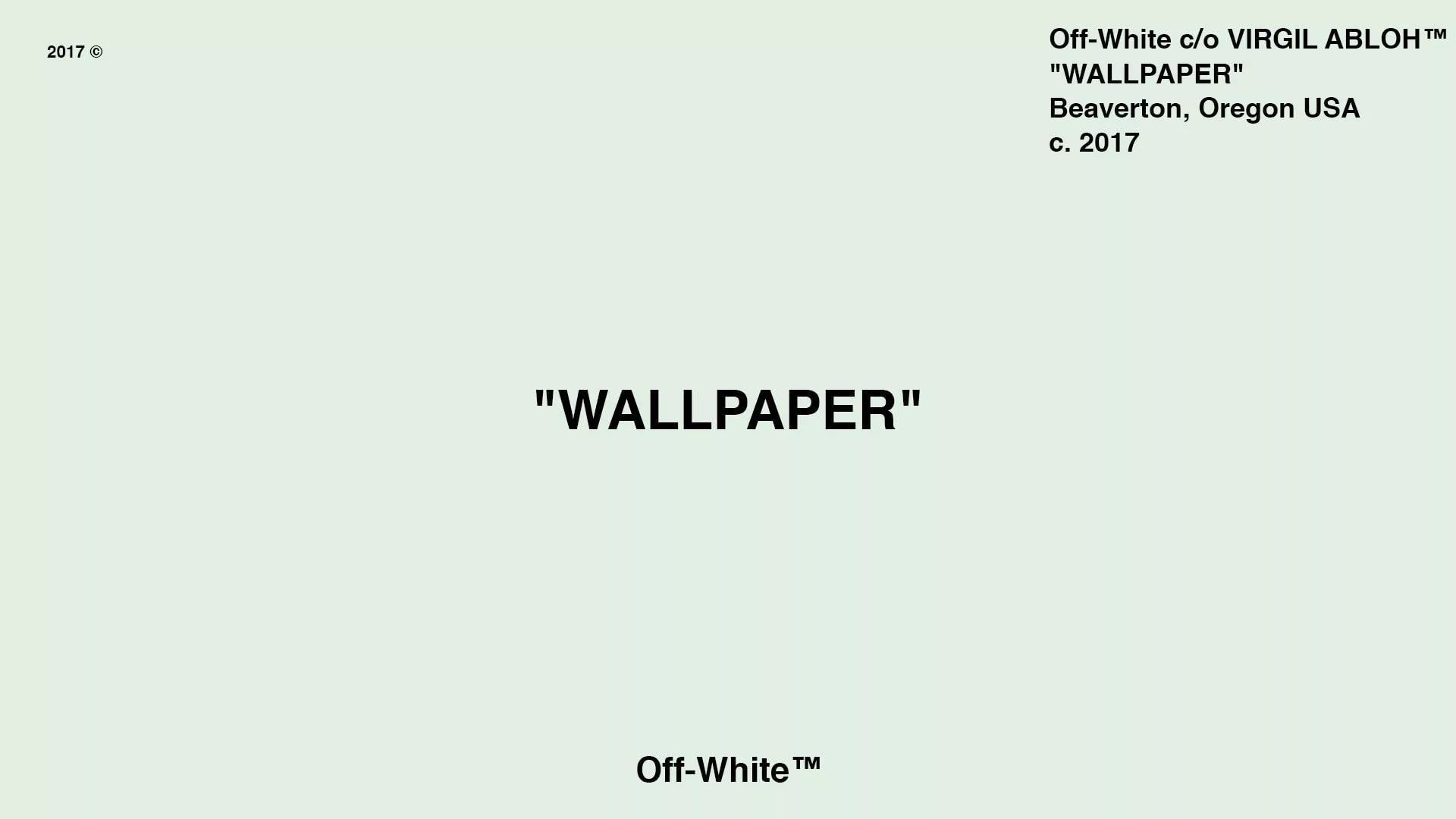 Off White Wallpaper Image