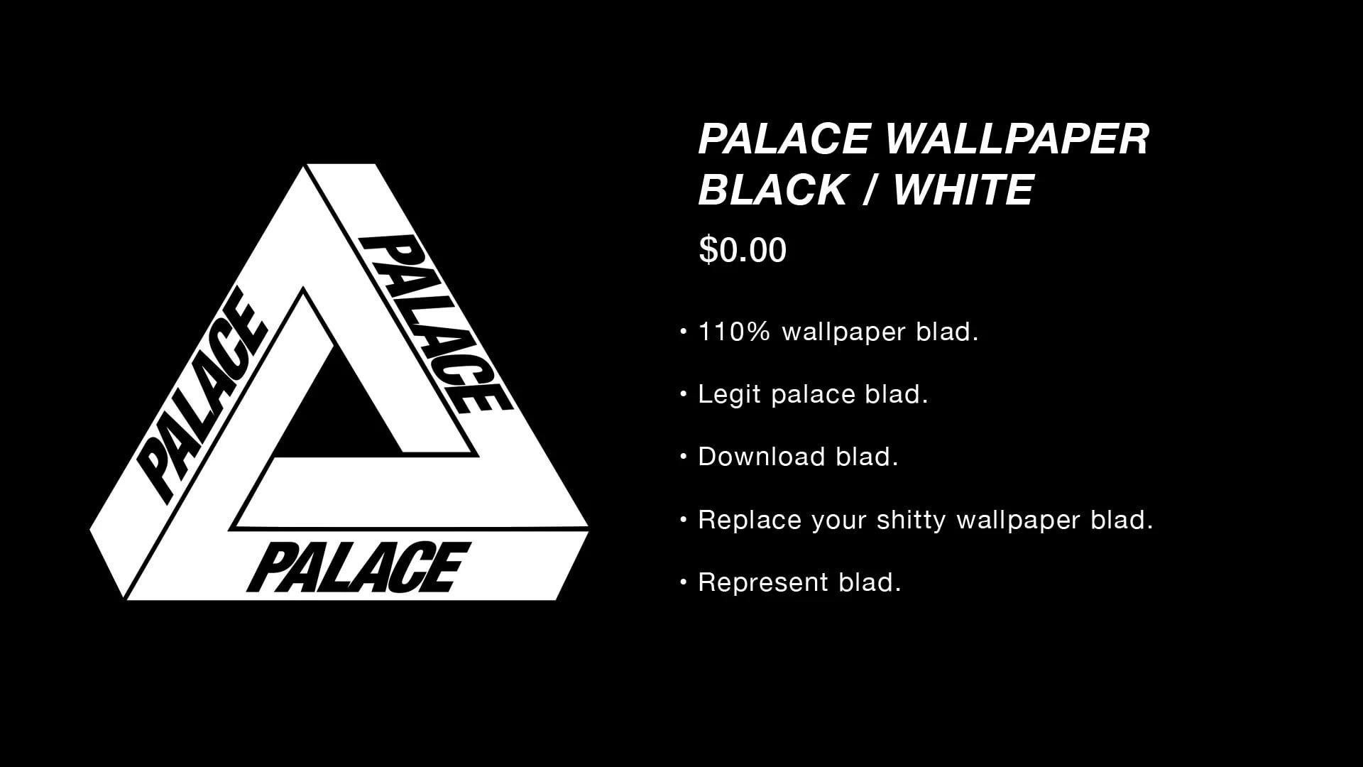 Palace Skateboards HD Desktop Wallpaper