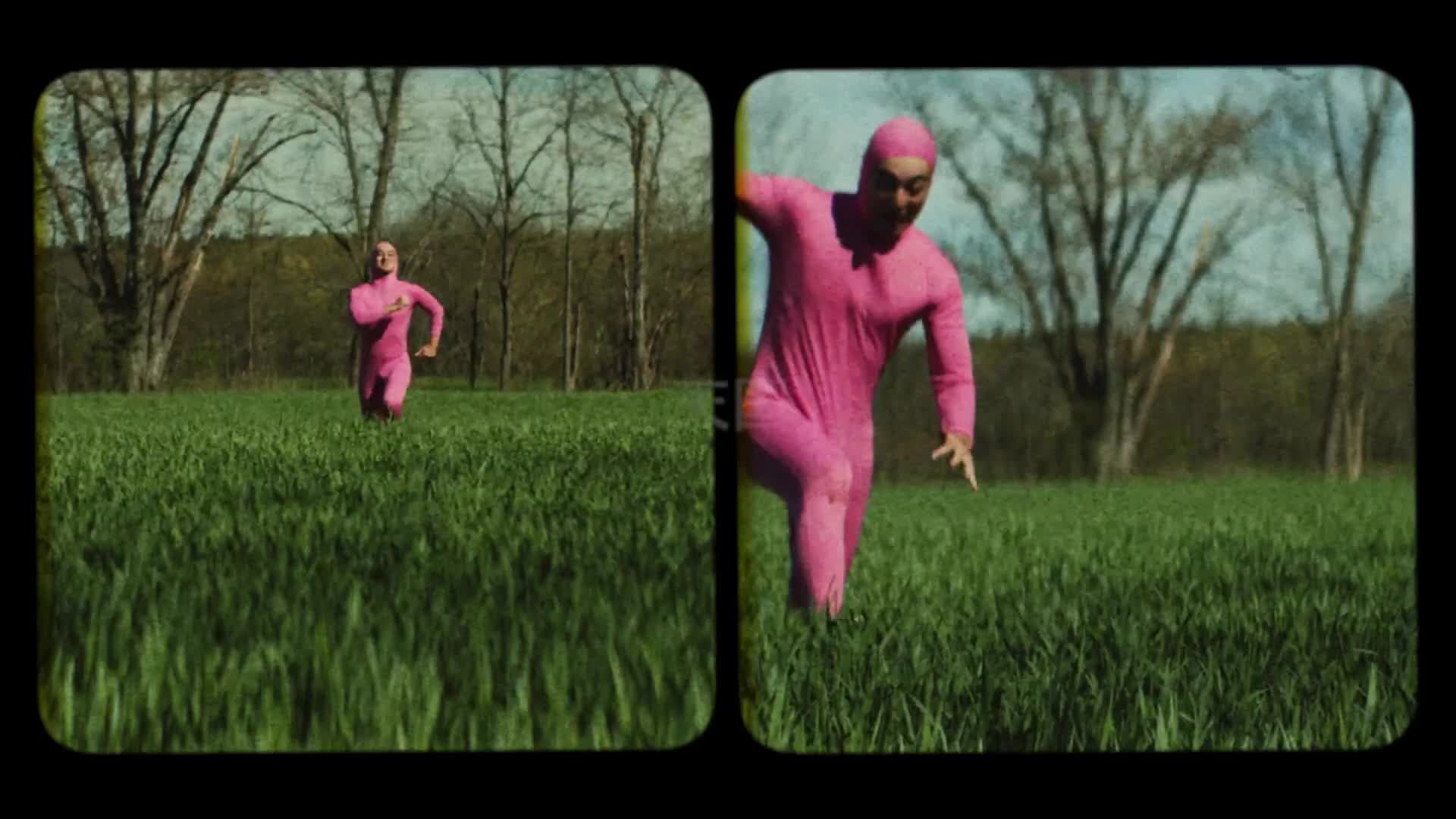 Pink Guy Full HD Wallpaper