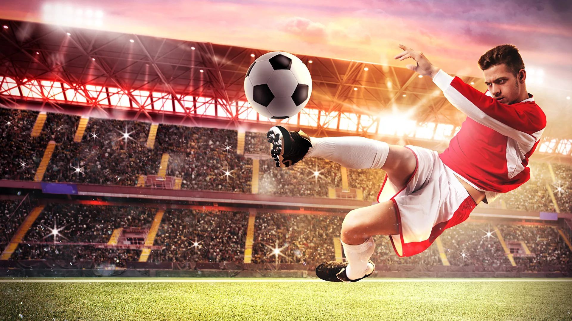 Soccer Player desktop wallpaper