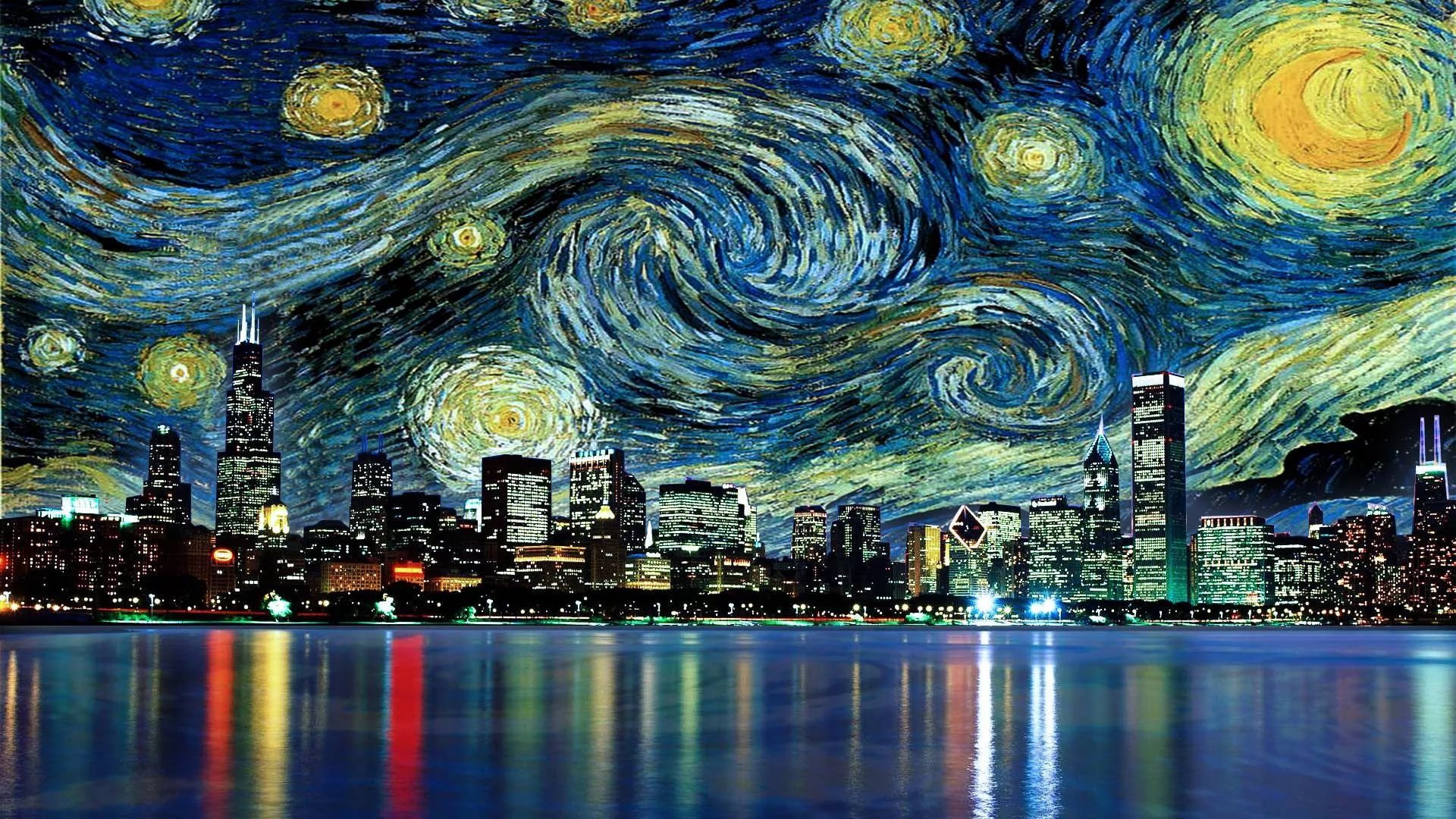 Starry Night download wallpaper image