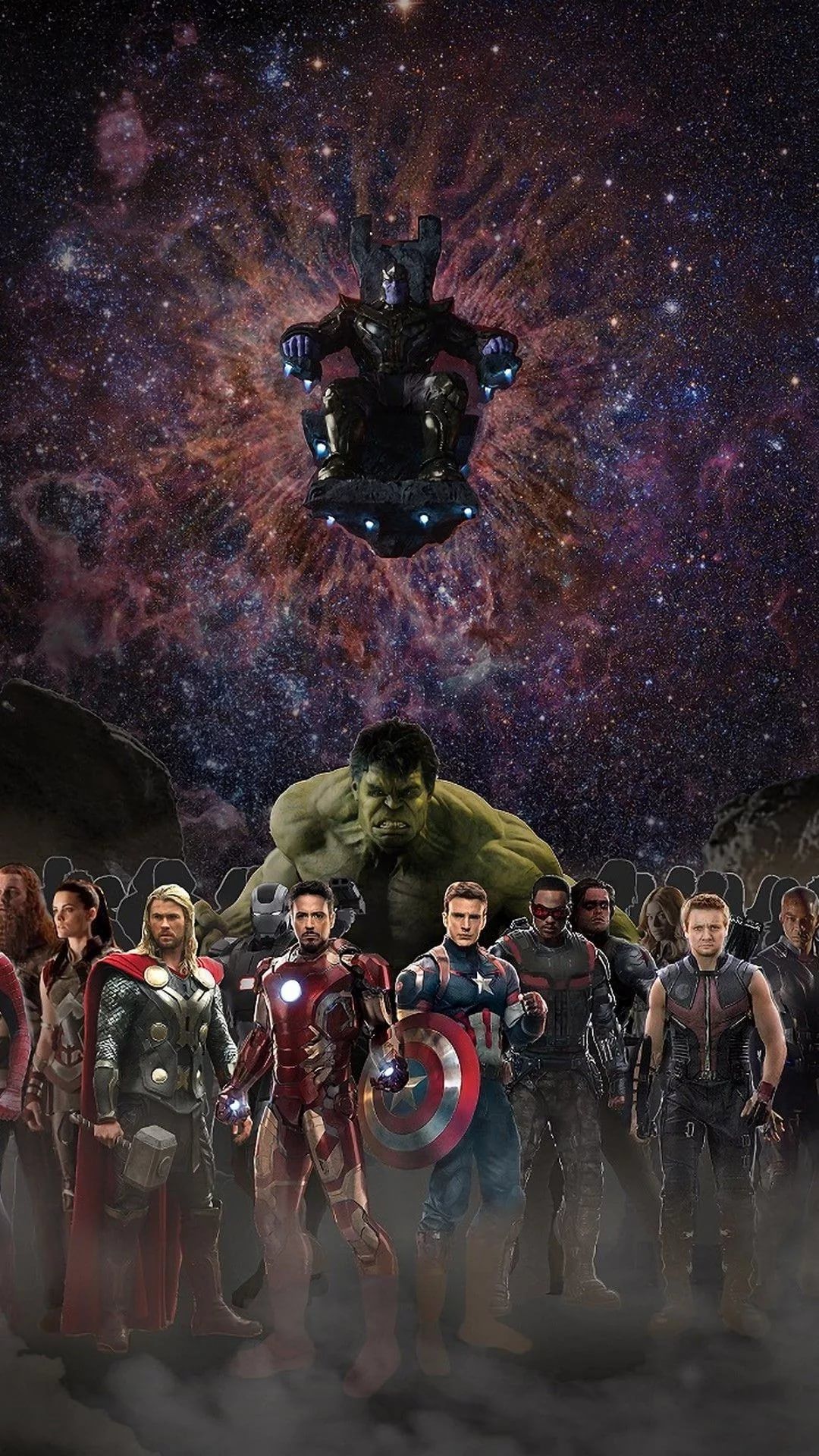 The Avengers phone wallpaper