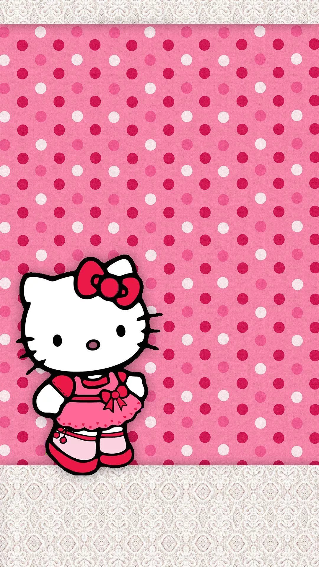 Cute Hello Kitty Cell Phone hd wallpaper