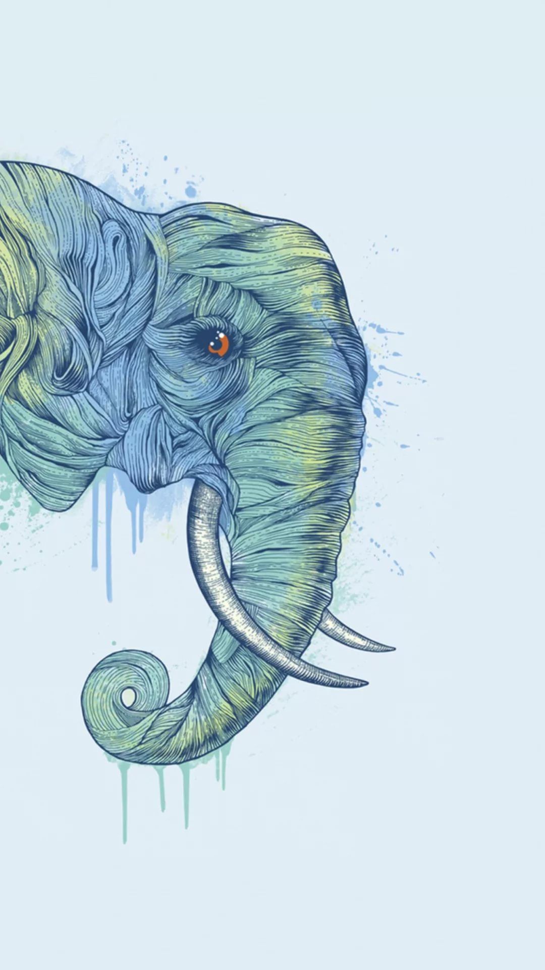 Elephant Tumblr wallpaper for android