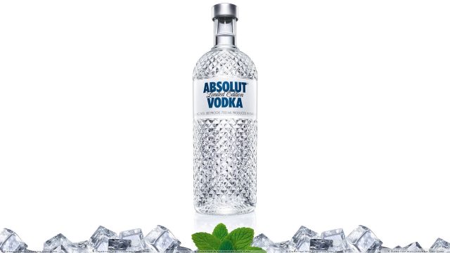 A Bottle Of Absolut Vodka, Vodka Art