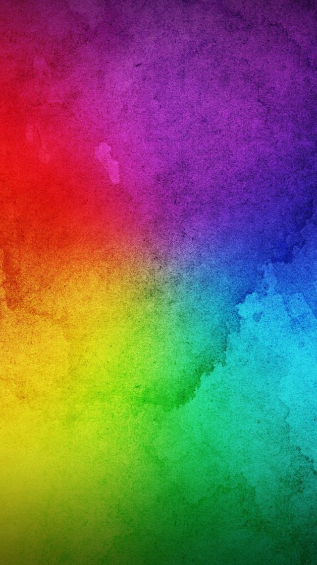 Android Wallpaper Rainbow Colors