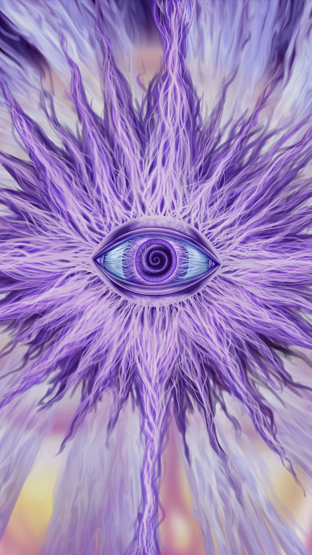Purple, Violet, Iris, Eye, Feather, Organ 