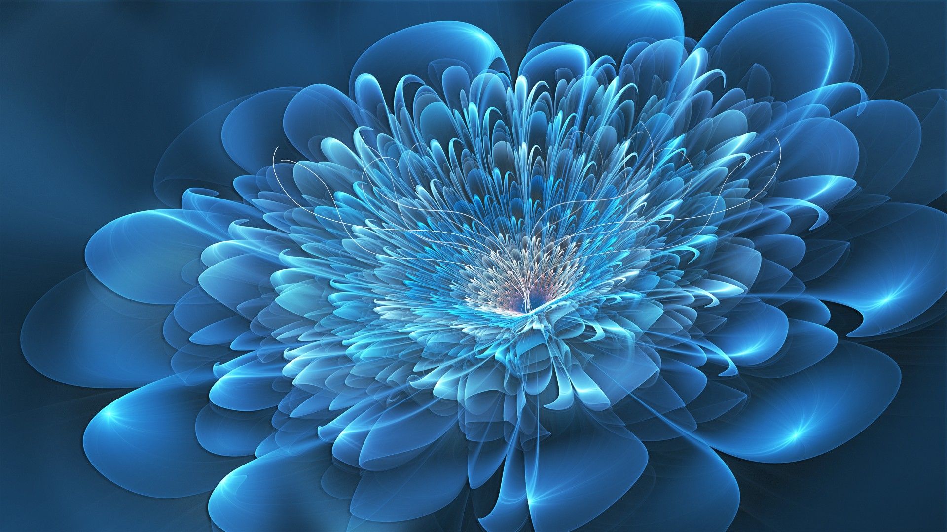 Wallpaper Abstraction 3d Flowers, 3d Flowers Images 