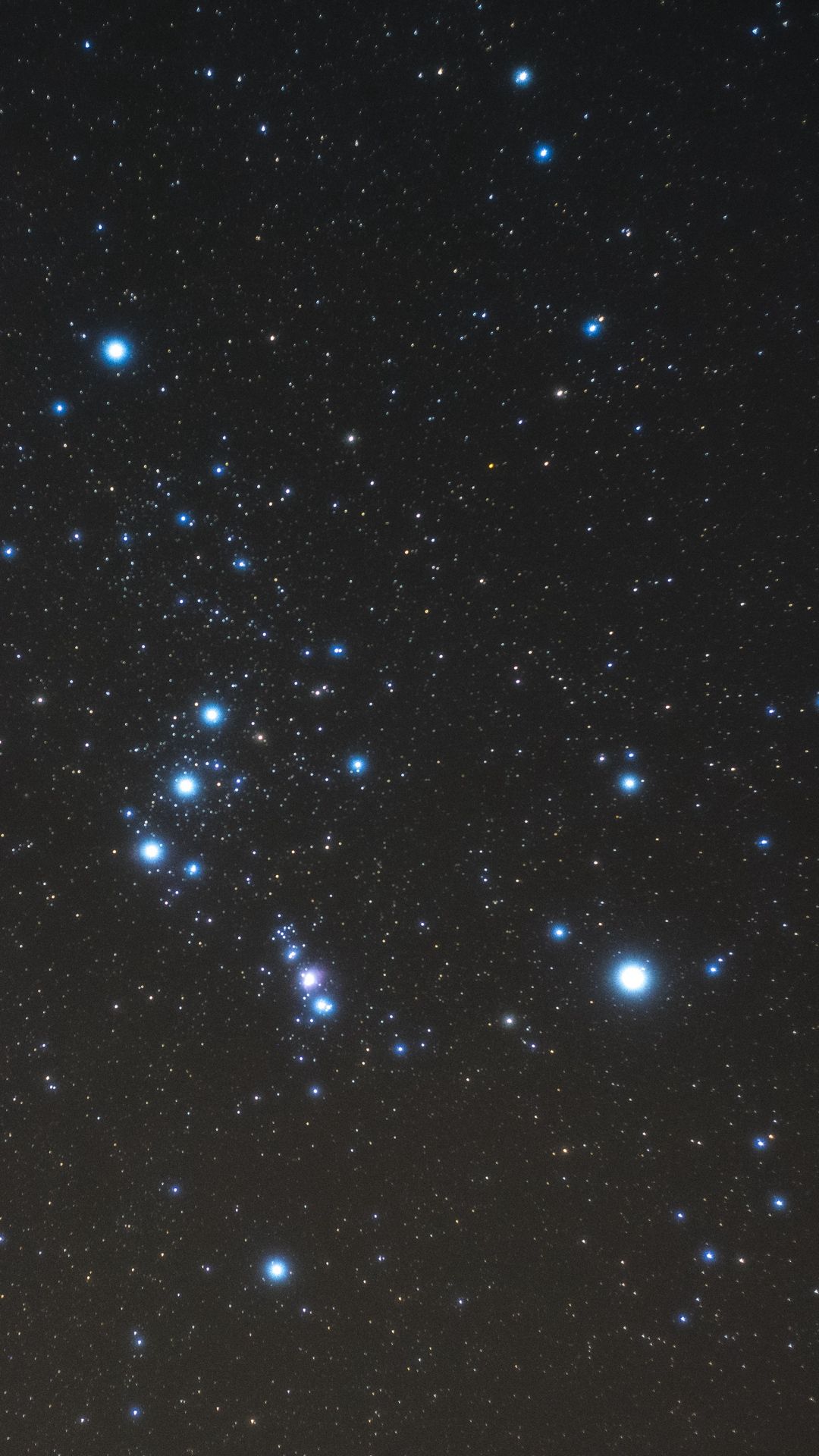 Wallpaper Starry Sky, Orion, Constellation, Stars, Galaxy