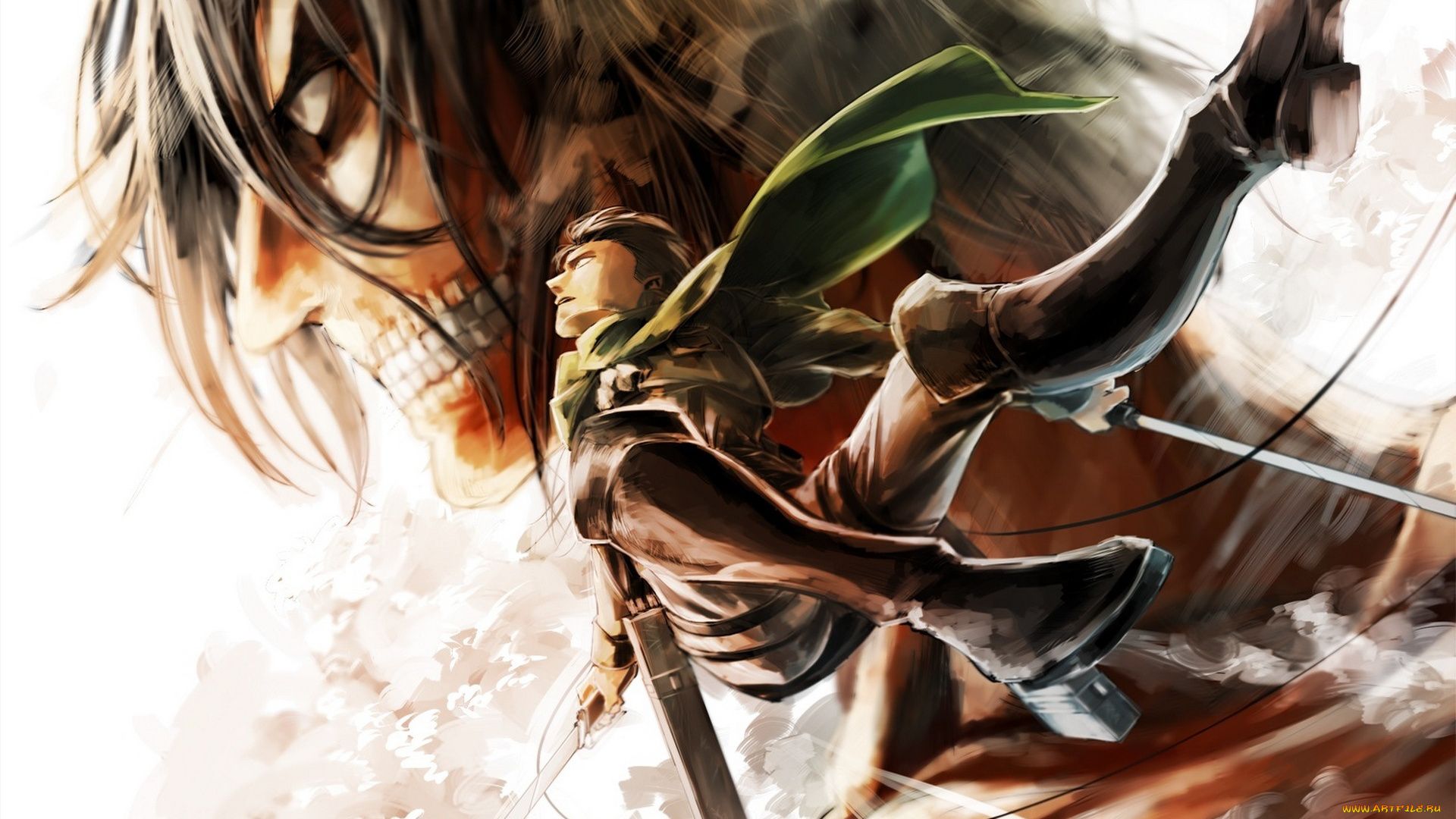 40 Attack on Titan Wallpapers - Wallpaperboat