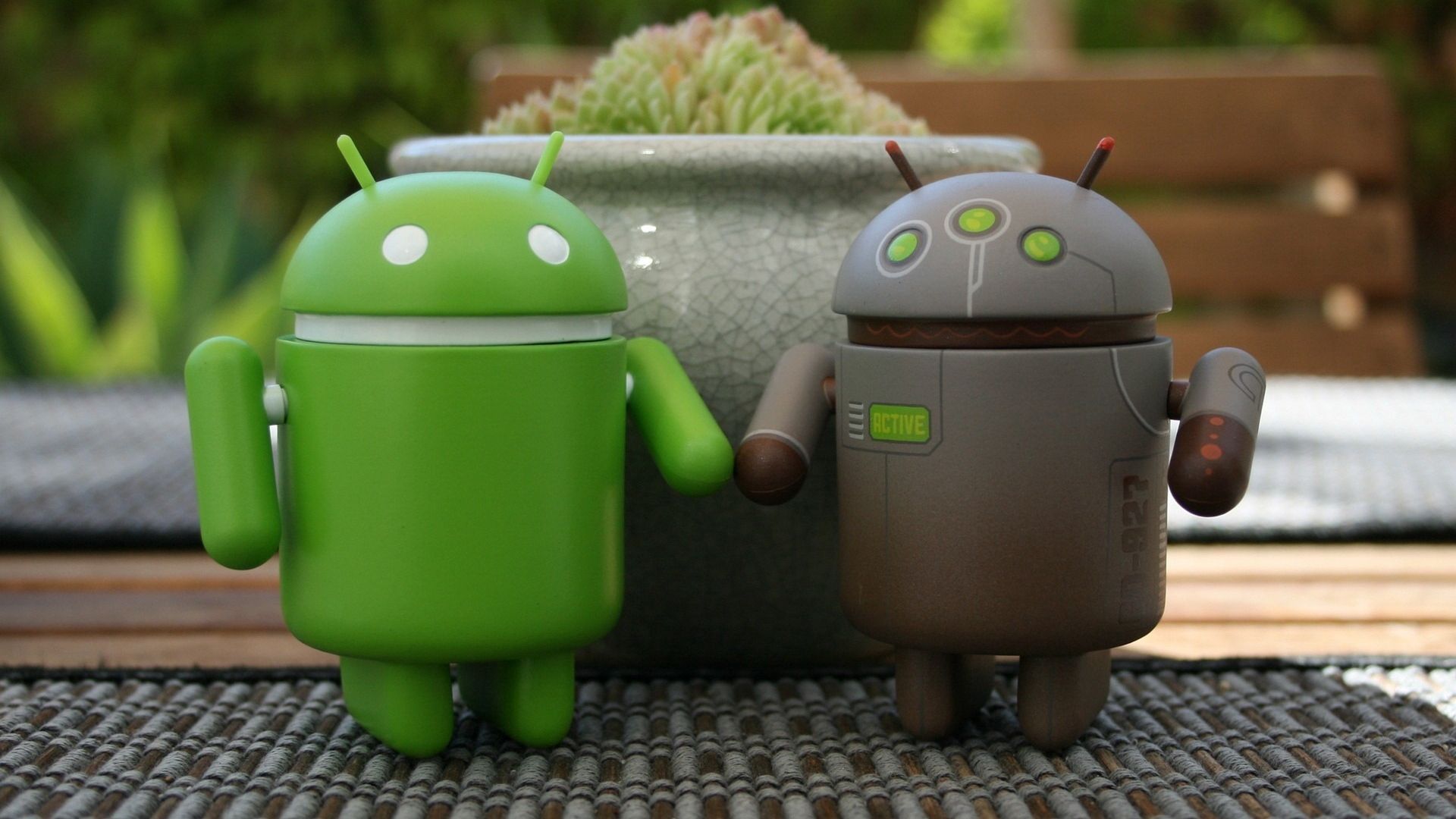 Android Photo Green Robot