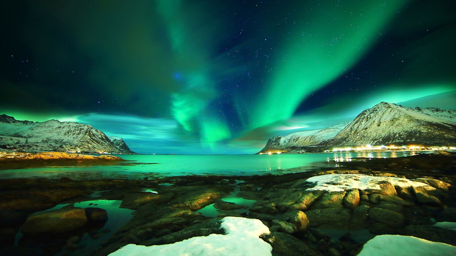 Lofoten Norway Northern Lights