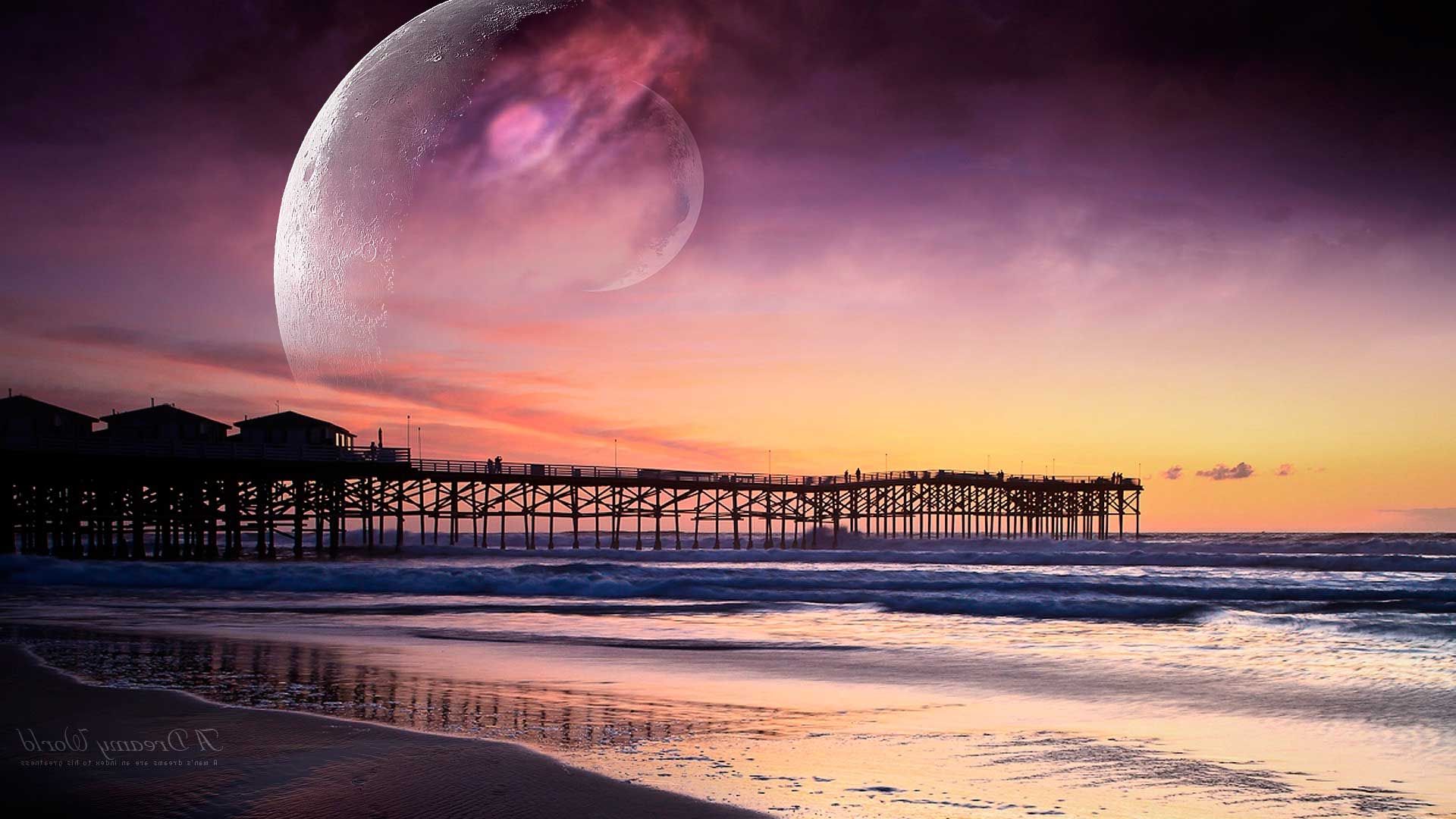 San Diego California Beach Sunset 